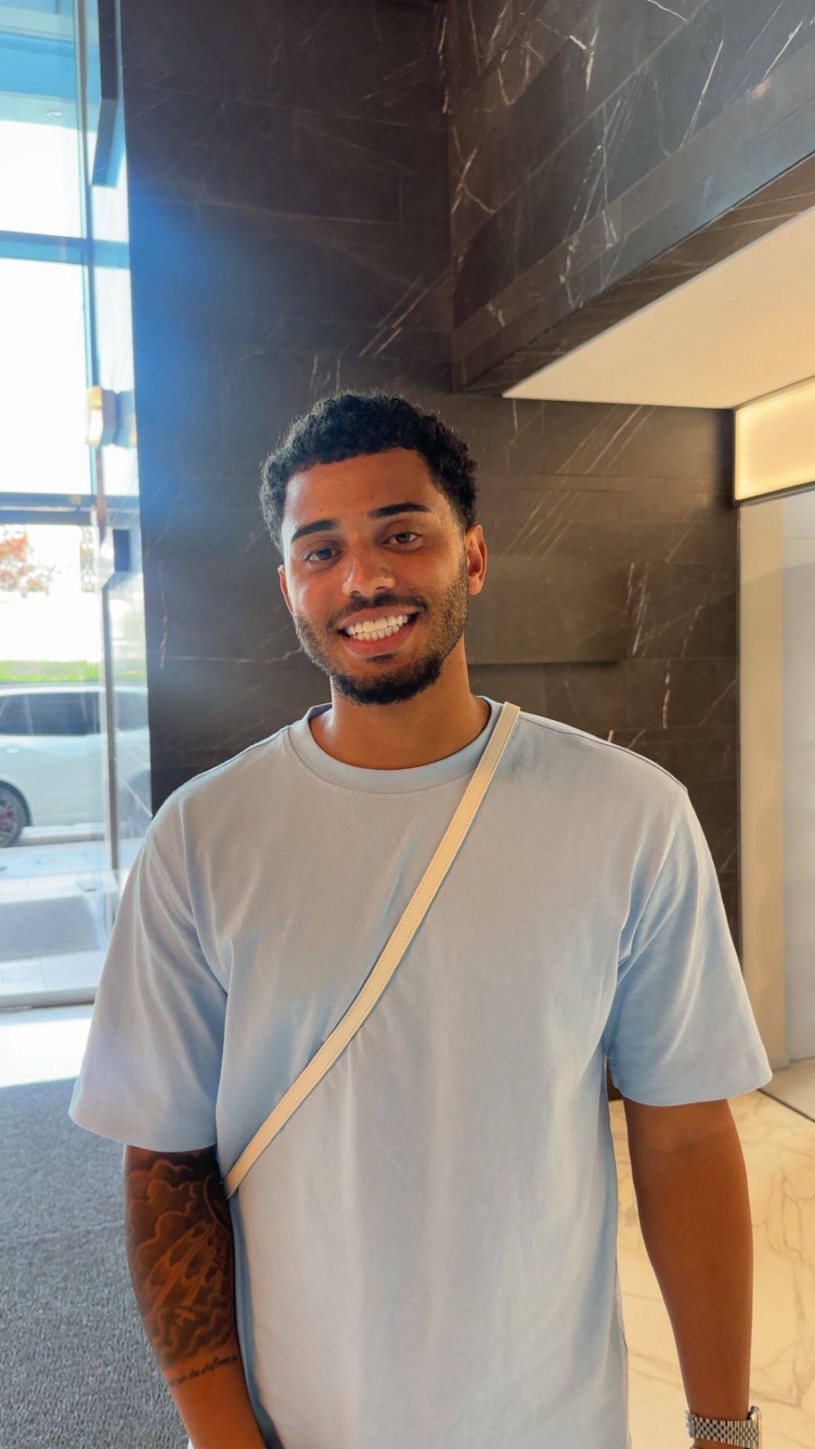 Patient smile after treatment