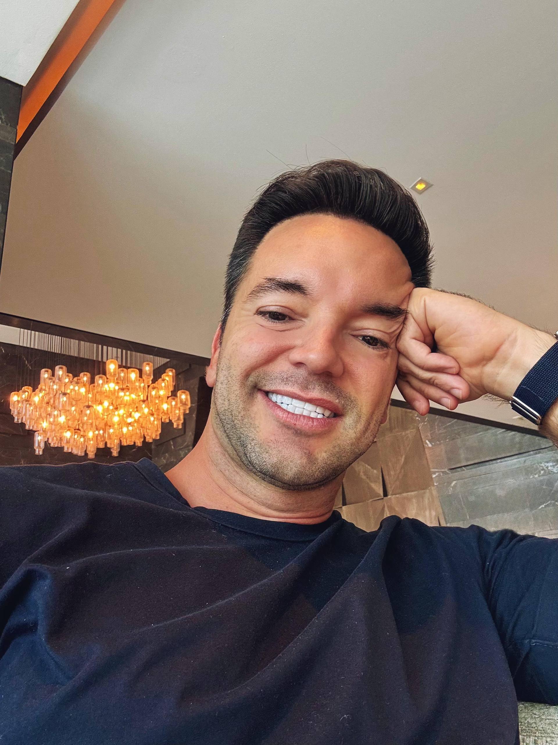Patient smile after treatment