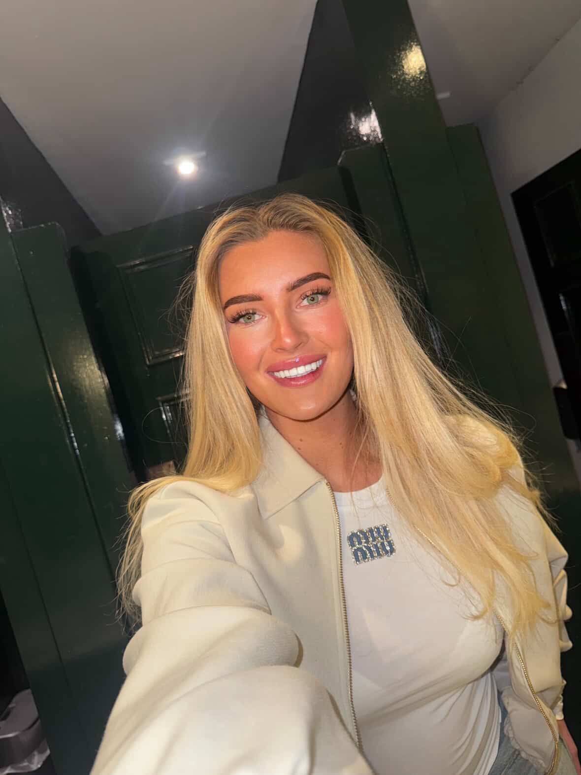 Patient smile after treatment