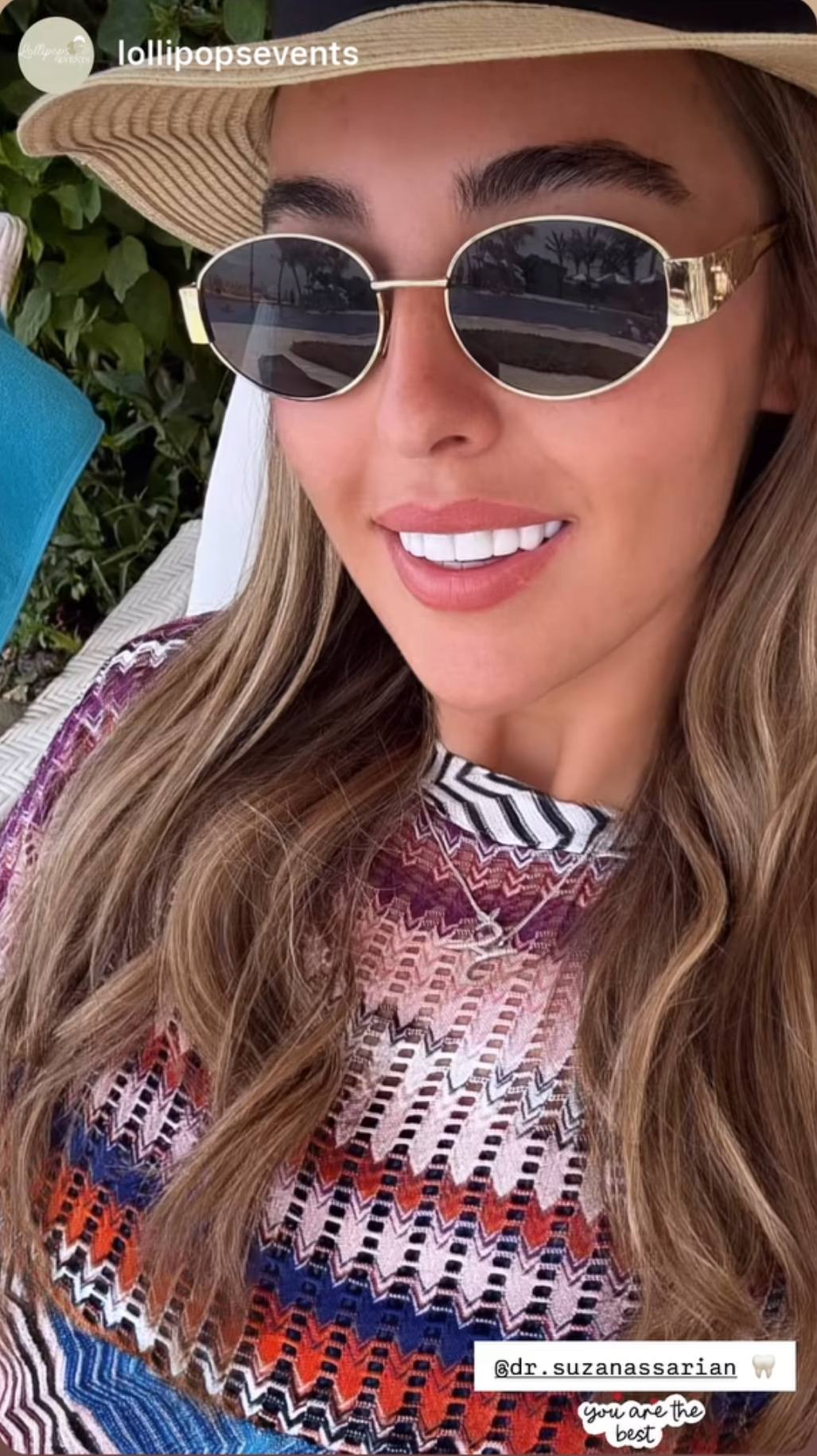 Patient smile after treatment